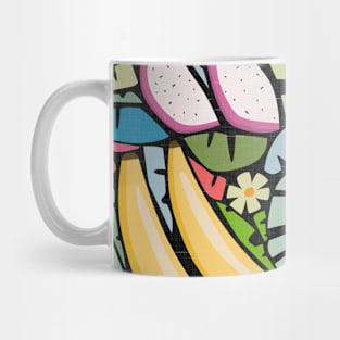 Colorful Tropical Fruits / Tiki Vibes Mug